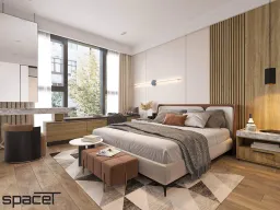 Phòng ngủ - Căn hộ Empire City Quận 2 - Phong cách Modern 