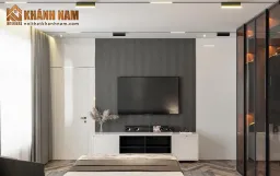 Phòng ngủ - Nhà phố 80m2 tại Thủ Đức - Phong cách Modern 