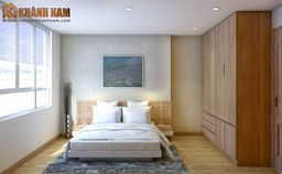 Phòng ngủ - Căn hộ The Landmark 6 (Vinhomes) - Phong cách Modern 