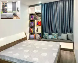 Phòng ngủ - Căn hộ Tân Phước Plaza Quận 11 - Phong cách Modern 