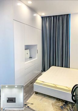 Phòng ngủ - Căn hộ Tân Phước Plaza Quận 11 - Phong cách Modern 
