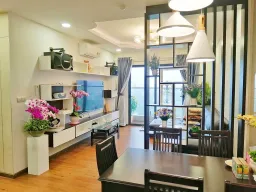 Phòng khách, Phòng ăn - Căn hộ De Capella Quận 2 - Phong cách Modern 
