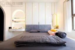 Phòng ngủ - Căn hộ Saigon South Nhà Bè - Phong cách Neo Classic 