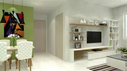 Phòng khách - Căn hộ chung cư tại Cần Thơ - Phong cách Modern 