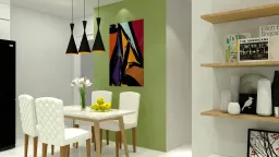 Phòng ăn - Căn hộ chung cư tại Cần Thơ - Phong cách Modern 