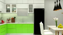 Phòng bếp - Căn hộ chung cư tại Cần Thơ - Phong cách Modern 