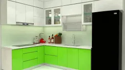 Phòng bếp - Căn hộ chung cư tại Cần Thơ - Phong cách Modern 
