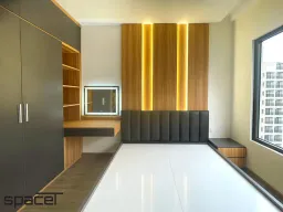 Phòng ngủ - Căn hộ The Origami (Vinhomes) - Phong cách Modern 