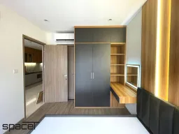 Phòng ngủ - Căn hộ The Origami (Vinhomes) - Phong cách Modern 