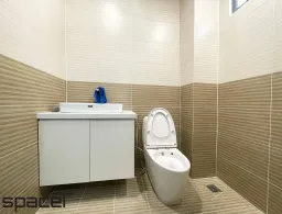 Phòng tắm - Nhà phố 100m2 tại Biên Hòa Đồng Nai - Phong cách Modern 