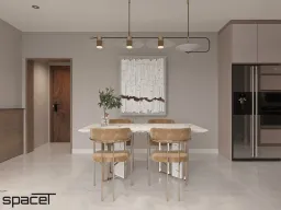 Phòng ăn - Căn hộ Precia Quận 2 - Phong cách Modern 