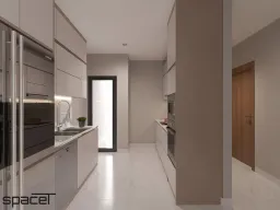 Phòng bếp - Căn hộ Precia Quận 2 - Phong cách Modern 