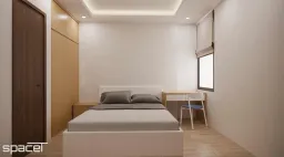 Phòng ngủ - Căn hộ Orient Apartment Quận 4 - Phong cách Modern 