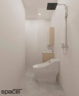 Phòng tắm - Căn hộ Orient Apartment Quận 4 - Phong cách Modern 