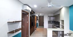 Phòng bếp - Căn hộ River Panorama - Phong cách Modern 
