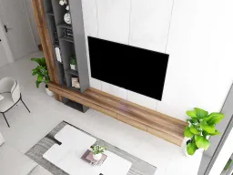 Phòng khách - Căn hộ Ricca Quận 9 - Phong cách Modern 