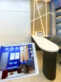 Phòng làm việc - Nhà phố Tân Bình (Phòng ngủ + Phòng làm việc) - Phong cách Modern 