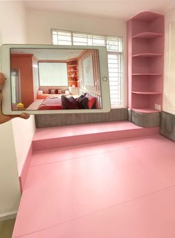 Phòng ngủ - Nhà phố Tân Bình (Phòng ngủ + Phòng làm việc) - Phong cách Modern 