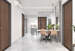 Phòng ăn - Căn hộ Midtown - Phong cách Modern 