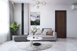 Phòng khách - Căn hộ Midtown - Phong cách Modern 