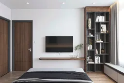 Phòng ngủ - Căn hộ Midtown - Phong cách Modern 