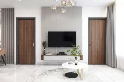 Phòng khách - Căn hộ Midtown - Phong cách Modern 