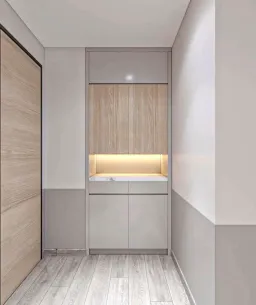 Lối vào - Căn hộ 1PN Midtown Quận 7 - Phong cách Modern 