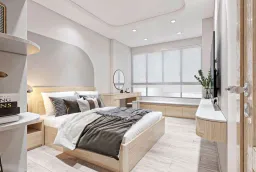 Phòng ngủ - Căn hộ 1PN Midtown Quận 7 - Phong cách Modern 