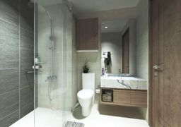 Phòng tắm - Căn hộ 58m2 Vinhomes Grand Park - Phong cách Modern 