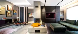 Phòng khách - Biệt thự Đại Phú Gia - Phong cách Modern 