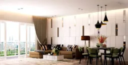Phòng khách - Căn hộ Q7 Saigon Riverside - Phong cách Modern 