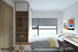 Phòng ngủ - Căn hộ Vinhomes Origami Q.9 - Phong cách Modern 