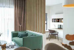 Phòng khách, Phòng làm việc - Căn hộ Vinhomes Origami Q.9 - Phong cách Modern 