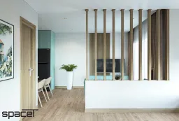 Phòng khách - Căn hộ Vinhomes Origami Q.9 - Phong cách Modern 
