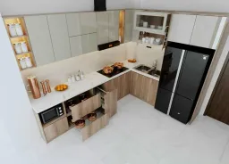 Phòng bếp - Nhà phố Quận 7 - Phong cách Modern 