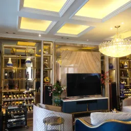 Phòng khách - Biệt thự liền kề Vạn Phúc City - Phong cách Neo Classic 