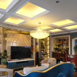 Phòng khách - Biệt thự liền kề Vạn Phúc City - Phong cách Neo Classic 