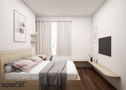 Phòng ngủ - Căn hộ Akari City - Phong cách Japandi 