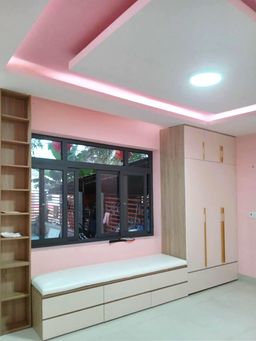 Phòng ngủ - Nhà phố Bình Dương 80m2 - Phong cách Modern 
