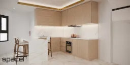 Phòng bếp - Nhà phố Quận Gò Vấp - Phong cách Modern 