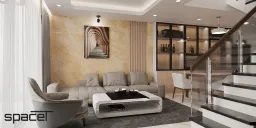 Phòng khách - Nhà phố Quận Gò Vấp - Phong cách Modern 