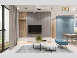 Phòng khách - Căn Hộ Emerald Celadon City - Phong cách Modern 
