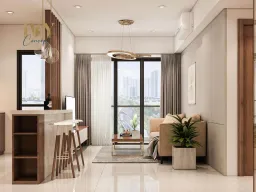 Phòng khách - Căn Hộ Emerald (Celadon City) - Phong cách Modern 