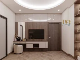Phòng ngủ - Biệt thự tại Bình Dương - Phong cách Modern 