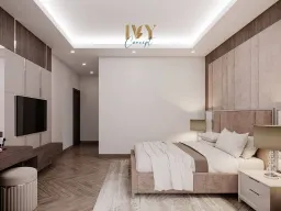 Phòng ngủ - Biệt thự tại Bình Dương - Phong cách Modern 