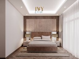Phòng ngủ - Biệt thự tại Bình Dương - Phong cách Modern 