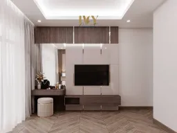 Phòng ngủ - Biệt thự tại Bình Dương - Phong cách Modern 
