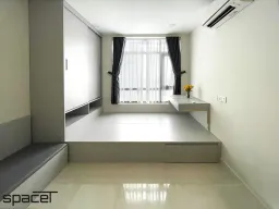 Phòng khách - Căn hộ Hoàng Anh Giai Việt Quận 8 - Phong cách Minimalist 
