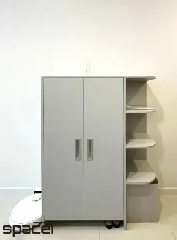 Lối vào - Căn hộ Hoàng Anh Giai Việt Quận 8 - Phong cách Minimalist 