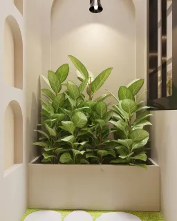 Nhà phố Nguyễn Kiệm Gò Vấp - Phong cách Wabi Sabi